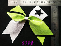 Flower ball cheerleading aerobics skills headdress floral headdress hair accessories shiny red yellow blue white and black full mail hot sale