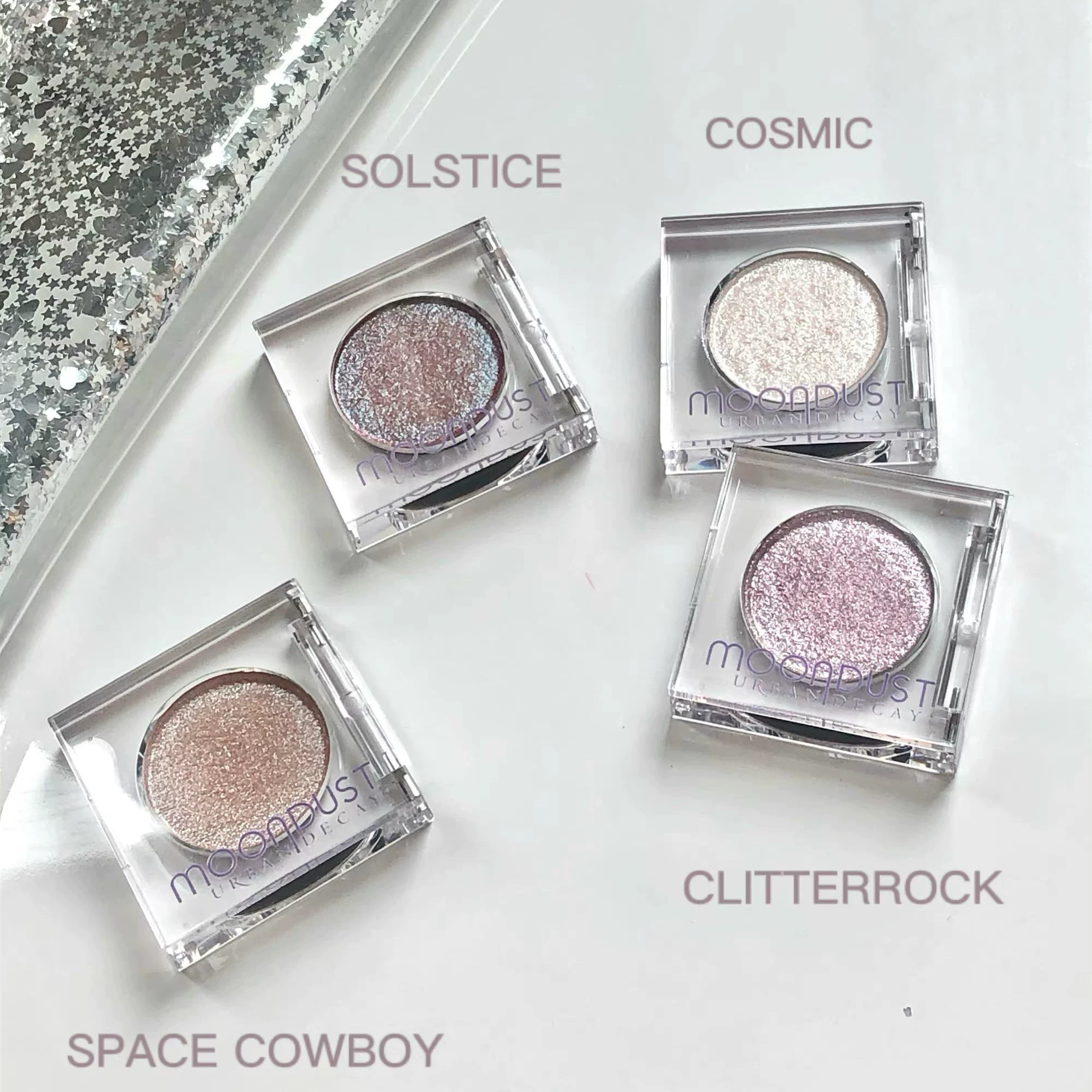 Новая версия Urban Decay/Dechat Ud Monochrome Eye Shadow Space Cowboy Nowup Color/COSMIC