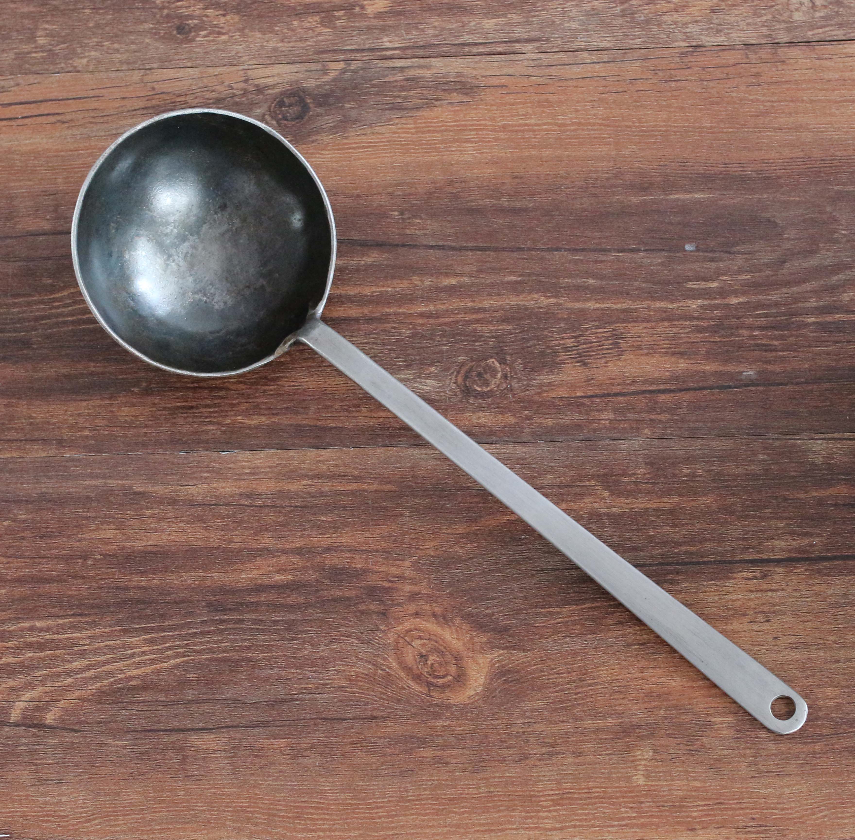 Iron spoon rice spoon spoon handmade by hand