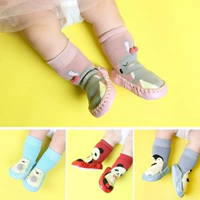 Детская осенняя обувь, детские кроссовки для раннего возраста, осенние мультяшные носки, 0-1-3 лет, раннее развитие