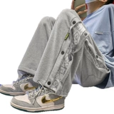 Демисезонные утепленные трендовые штаны для отдыха, свободный прямой крой