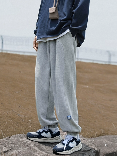 Спортивные осенние демисезонные японские ретро штаны для отдыха, свободный крой, в американском стиле