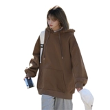 Демисезонная толстовка, цветной балахон для отдыха, куртка для влюбленных, оверсайз