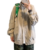 Мужская демисезонная куртка, бейсбольная форма, 2025 года, в американском стиле, изысканный стиль, свободный крой