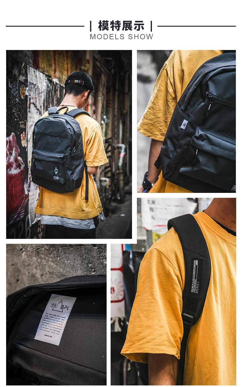 BIGPACK Paige nam và nữ du lịch ngắn ba lô du lịch ba lô giải trí hàng ngày 28L - Ba lô balo coolbell