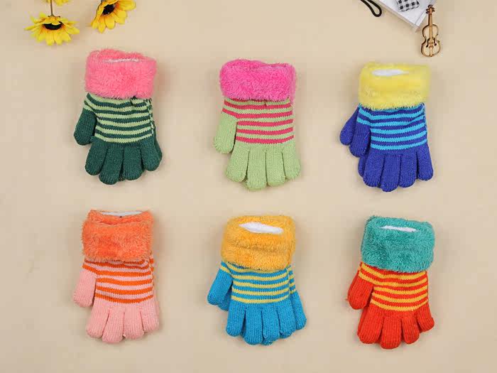 Gants pour enfants en de laine - Ref 2146717 Image 7