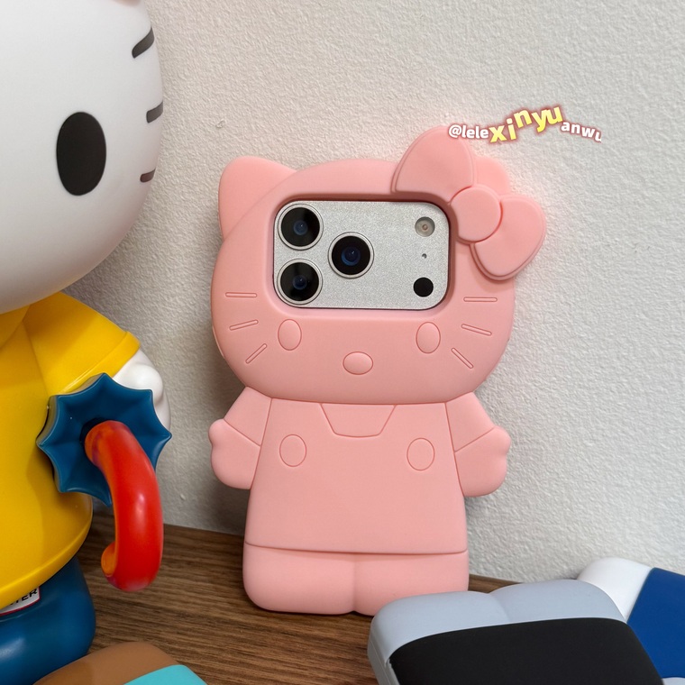 Hello Kitty Cartoon Silicone Phone Case for iPhone 17, 16, 15, 14 and 13 - view 18