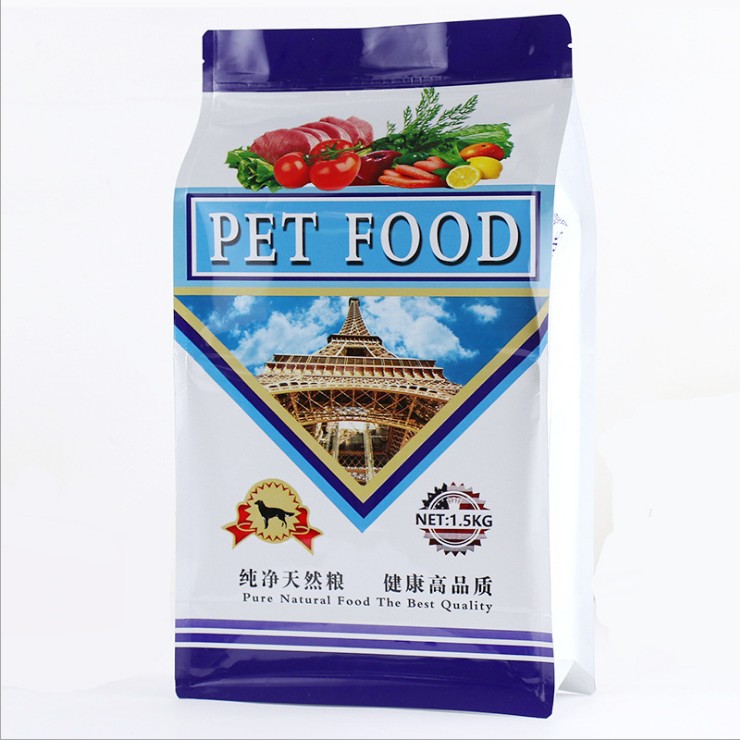Sản phẩm mới Pet số lượng lớn thức ăn cho chó đầy đủ chó chó cỡ trung bình Husky Qashing City Dog thức ăn 1500g vận chuyển 2019 - Gói Singular whiskas cho mèo con