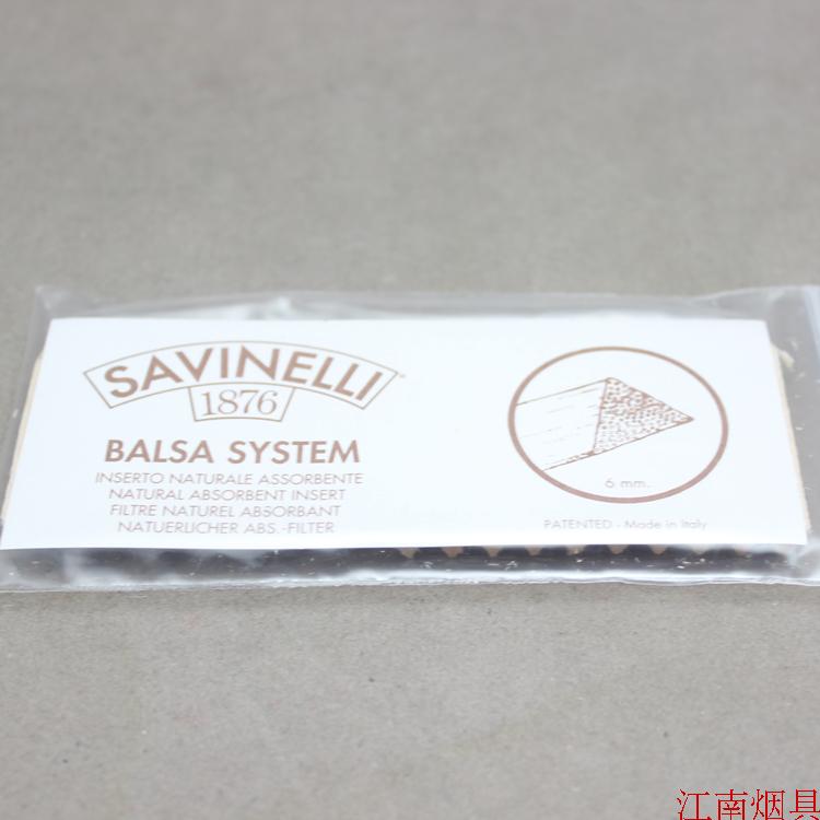 (Gangnam Tobacco) Shaffen SAVINELLI 6MM Ecuador Light Wood Tobacco Fighting Filter 20 Only