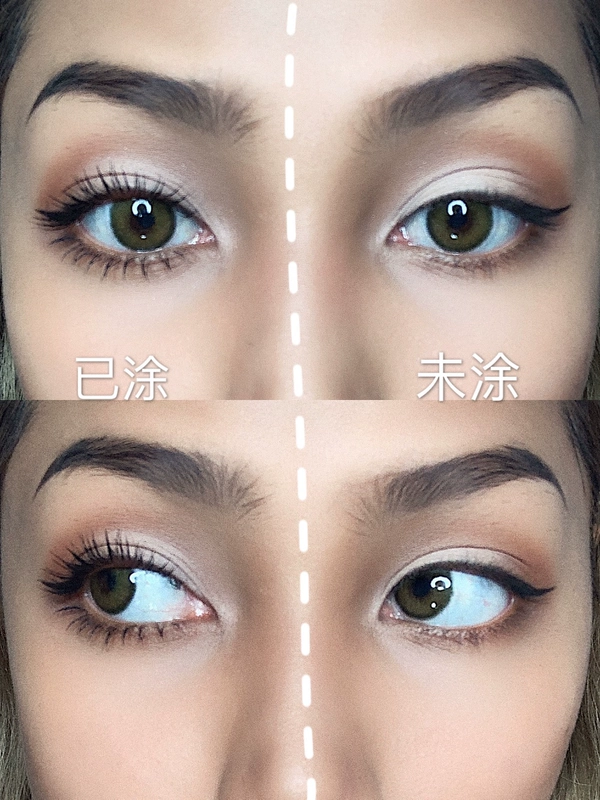 Kết hợp sợi mascara ngựa sừng dày dày đầu bàn chải dài sợi không thấm nước dài mã hóa uốn cong không nở - Kem Mascara / Revitalash