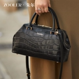 Трендовая модная бостонская сумка для матери, сумка через плечо, крокодиловый принт, коллекция 2023