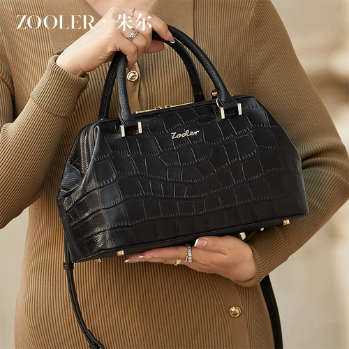 Трендовая модная бостонская сумка для матери, сумка через плечо, крокодиловый принт, коллекция 2023