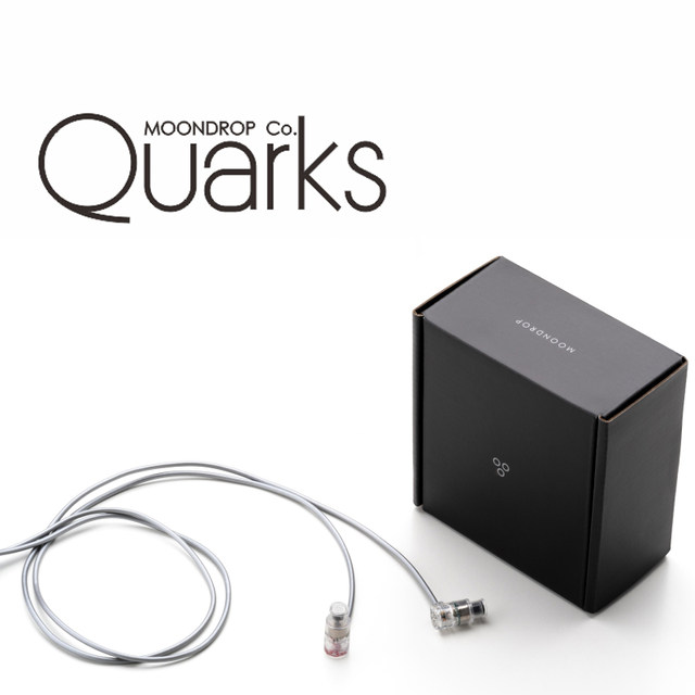 MOONDROP/水月雨QUARKS quark micro-motion circles HIFI in-ear gaming headphones with mic