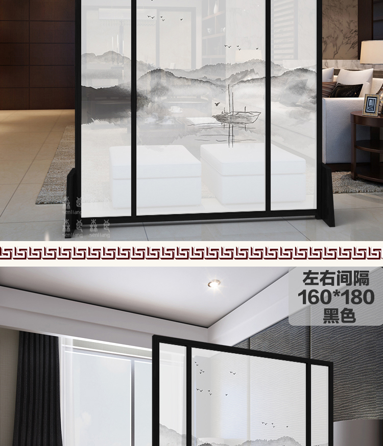 Trung Quốc màn hình gỗ rắn phân vùng phòng khách văn phòng hiên phòng ngủ khách sạn hiện đại thời trang ghế ngồi màn hình - Màn hình / Cửa sổ song cửa sổ gỗ đẹp