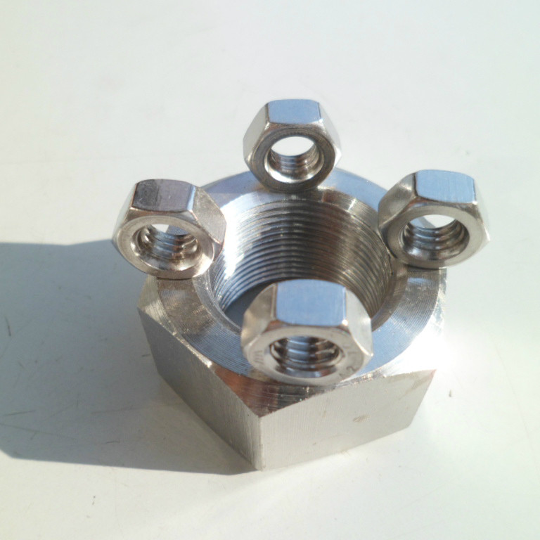 304 Stainless Steel Hex Nut Nut M20M22M24M27M30M33M36M39M42M45M48-M64