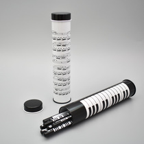 Taiwan music stationery Bullfighting keyboard staff note pattern iron cylindrical pen case