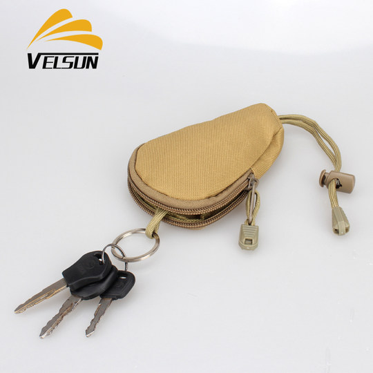 Velsun outdoor key bag military fan small