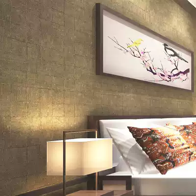 American imported wallpaper tail goods special natural straw cotton linen natural grain pure paper personality wallpaper