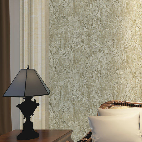 American imports light and luxurious wallpaper mottled with old abstract art metal champagne silver individuality background wall wallpaper