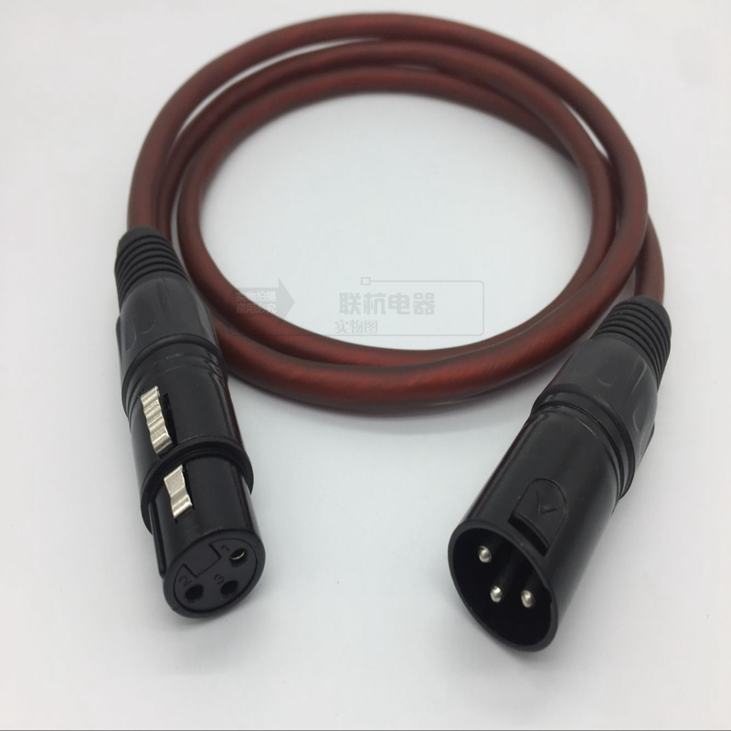 Canon male and female line microphone Callon mixer cable balance line XLR three-core microphone amplifier cable