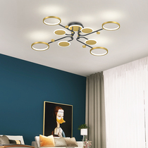2020 new living room lamp Nordic lamps modern minimalist atmospheric bedroom creative chandelia light and luxurious ceiling lighting