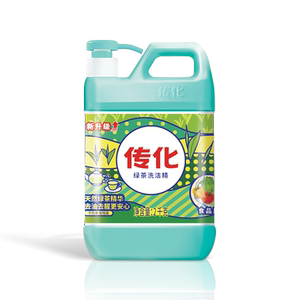 11.9元包邮 传化绿茶洗洁精2kg家庭装