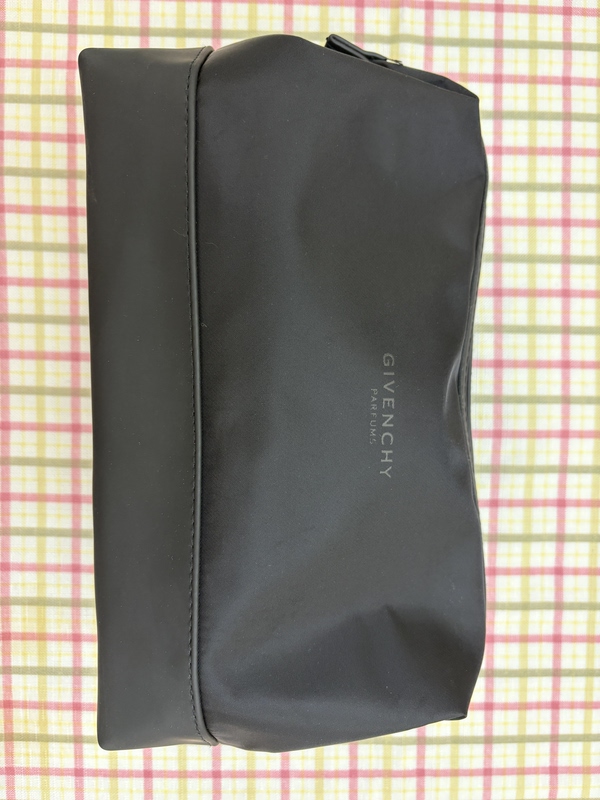 Givenchy Black Fabric Cosmetic Bag, Large Capacity Toiletry Bag, Exclusive Store Gift Givenchy Black Fabric Cosmetic Bag, Large Capacity Toiletry Bag, Exclusive Store Gift