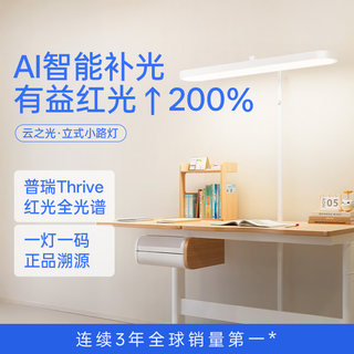 Moon Shadow Cloud Light Desktop Small Lamp Children's Study Special Lighting Eye Protection Desk Lamp Full Spectrum Street Light Fixture