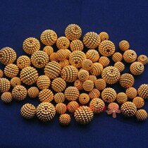 New year DIY gold-plated plastic Bayberry beads accessories Golden loose beads Chinese knot jewelry decoration festive Festival