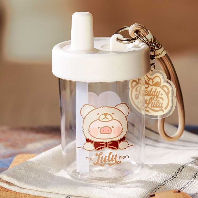 Lulu Pig Floor Mat Teddy Pig Bear Carpet Straw Cup Plush Pillow Slippers Scarf Aromatherapy Tablets Coaster Air Conditioning Blanket