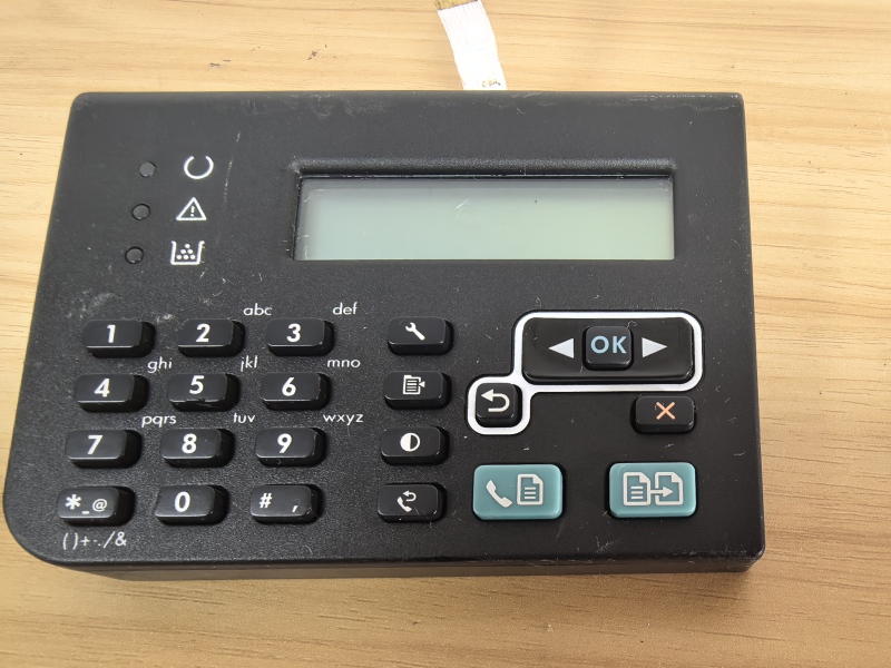 Hp 1213 1216 Control Panel Original Disassembly