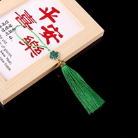 Трава зеленая? Китайский узел с кисточкой/полоской