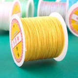 6 -Затянутая фэнтезийная цветовая линия DIY ручной затыкание золото серебряная шелковая проволока тканая рука