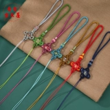 Ананасная пуговица, китайский узел, подвесная голова, высококачественный китайский узел, полуфабрикаты, аксессуары, кулон «сделай сам», подвесной ремешок на голову в этническом стиле