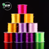 Эластичные импортные бусины, четки из круглых бусин, резинка ручной работы, DIY