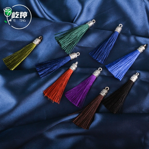 Маленький металлический аксессуар с кисточками ручной работы, подвеска, пижама, подарок на день рождения