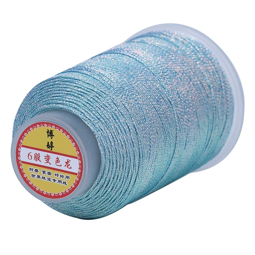 Середина -Средство Darry Dragon Phantom Line 6 -Цвет цвета золотой проволочный подвесной подвесной подвеска вышитая шелковая линия