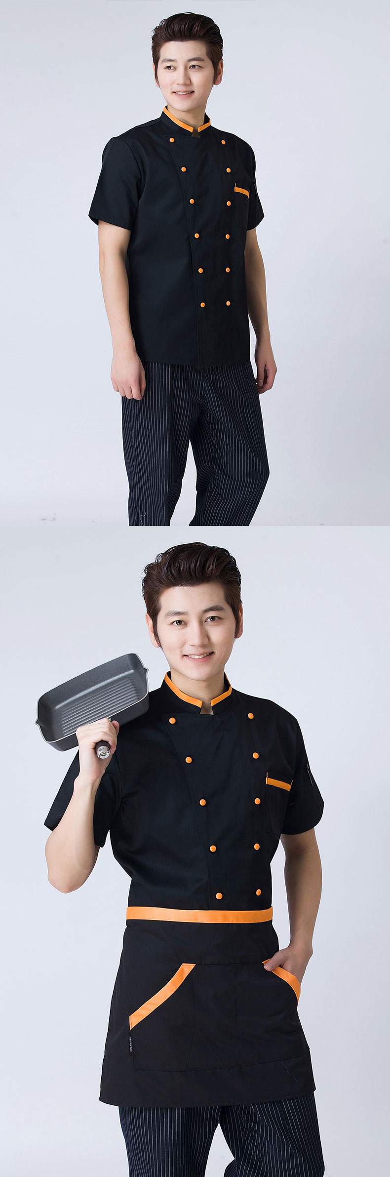 Veste chef cuisinier - Ref 1910634 Image 13