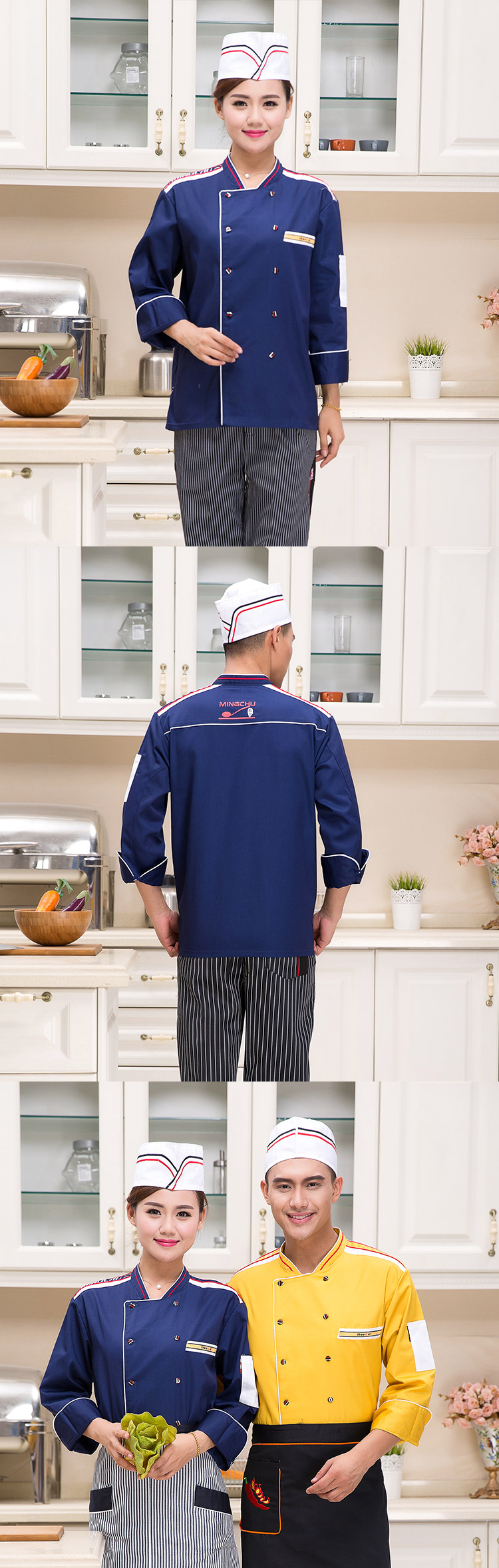 Veste chef cuisinier - Ref 1910650 Image 10