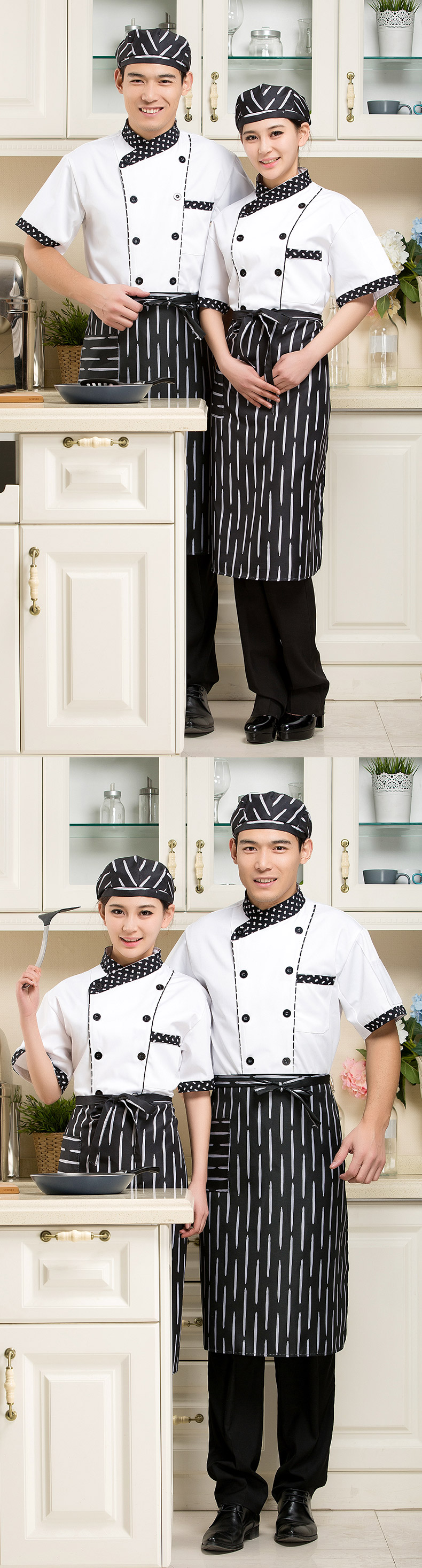 Veste chef cuisinier - Ref 1910648 Image 9