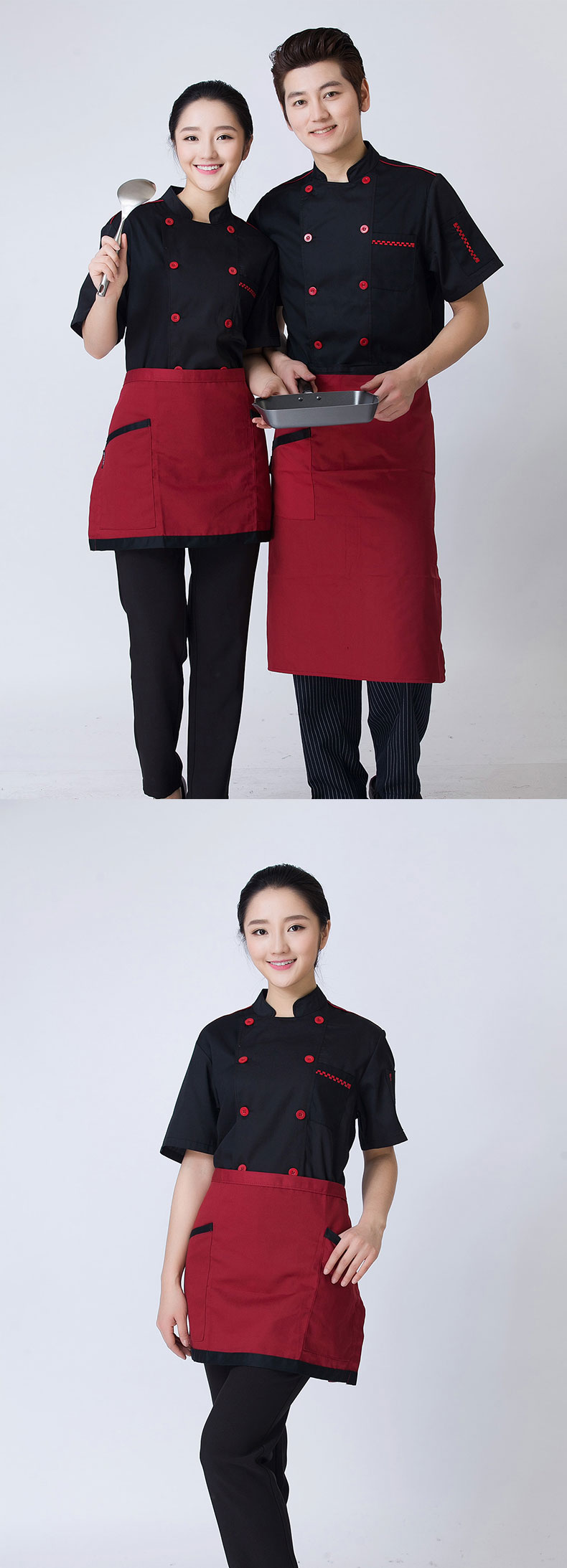 Veste chef cuisinier - Ref 1910641 Image 13