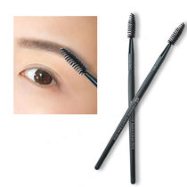 Eyebrow brush a set of eyebrow sweeping spiral brush can be bent eyebrow comb finishing eyebrow comb portable combing eyebrow pencil residue