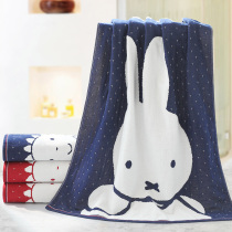 Gold gauze childrens large bath towel Miffei soft and untwisted cute cotton absorbent bath towel
