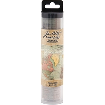 Tim Holtz photo album card handbook paper accessories retro travel collage paper TH93950