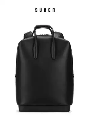 Vegetarian SUREN backpack men's and women's shoulder bags new niche design computer bag business all-match 5070