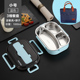 hộp cơm điện cầm tay đa năng bear 304 thép không gỉ lưới cách nhiệt hộp ăn trưa Nhân viên văn phòng Nhật Bản hộp ăn trưa di động tách lò vi sóng sưởi ấm hộp ăn trưa - Hộp cơm điện sưởi ấm 	hộp cơm điện inox 2 tầng