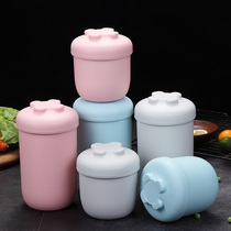 Grain sealed cans cascaded storage tanks household size food snack cans kitchen milk powder storage box