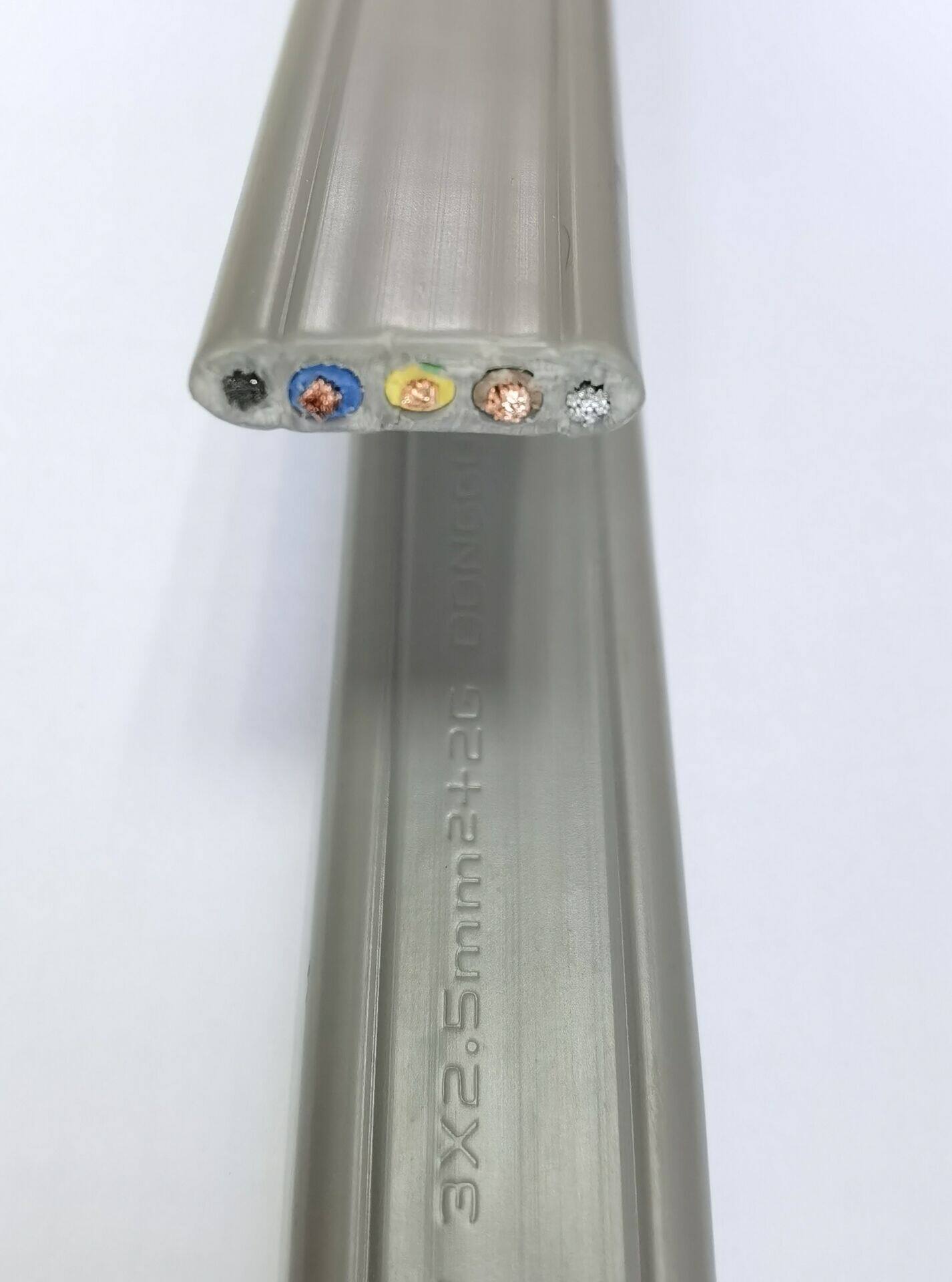 3 core 2.5 square elevator air conditioning steel wire flat wire, elevator air conditioning special flat cable line, elevator air conditioning line