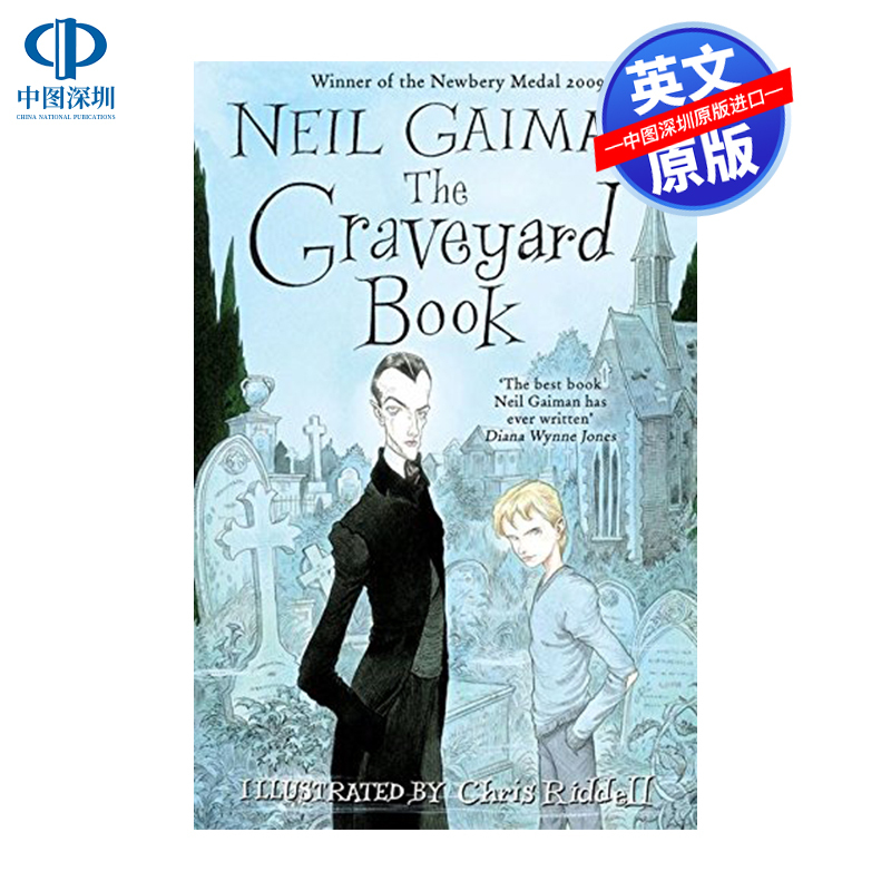 In-Stock English Original Version of the Literary Novel "The Graveyard Book," Winner of the Hugo Award for Long Fiction, Fantasy Author of "American Gods," Neil Gaiman