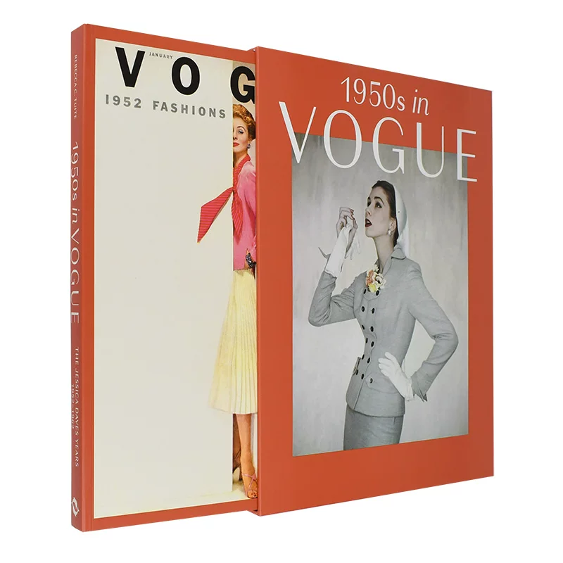 Английский оригинал 1950-х годов в Vogue, модная фотографическая иллюстрированная книга одежды и искусства, иконы моды, коллекция фото, отредактирована Джессикой Дэвис